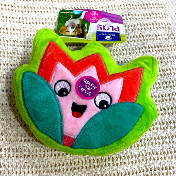 Top Paw Dog Top Paw Dog Play Squeeze Me Toy Active Pet Is A Happy